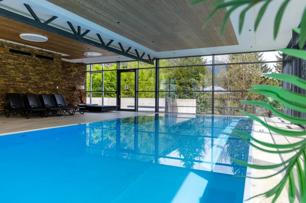 Beheiztes Schwimmbad im Sporthotel MyTirol